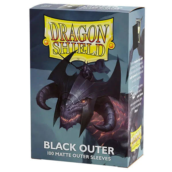 Dragon Shield Outer Sleeves Matte Black